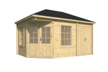 Blokhut Agnes vooraanzicht