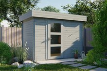 Blokhut Novalie blauw