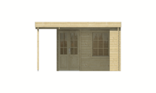 Blokhut Annette rechterzijaanzicht