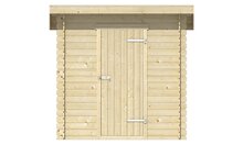 Blokhut Eigo vooraanzicht