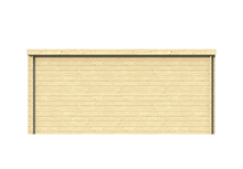 Blokhut Annabel 500 x 400 x 223 cm Tuindeco Wanddikte 40 mm - Luxe Tuinhuis