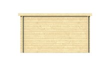 Blokhut Flow zijaanzicht