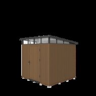 NewTechWood berging met enkele deur 222 x 210 cm Teak