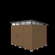 NewTechWood berging met enkele deur 283 x 210 cm Teak