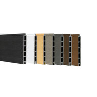 Composietscherm Boston Premium zwart 180 x 200 cm