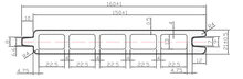Composietscherm Boston Premium donker grijs 180 x 200 cm