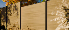 Composietscherm Boston Premium red cedar 180 x 200 cm