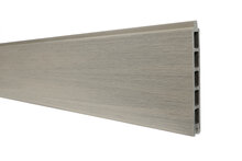 Composietplank Boston Premium licht grijs 21 x 160 mm, lengte 178 cm