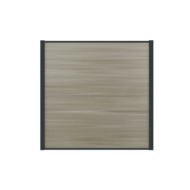 Composietplank Boston Premium licht grijs 21 x 160 mm, lengte 178 cm