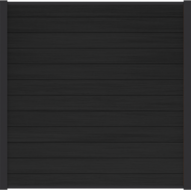 Composietplank Boston Premium zwart 21 x 160 mm, lengte 178 cm