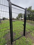 Enkele Poort 100 cm breed voor Dubbelstaafmat