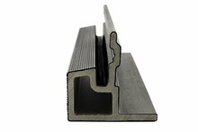 PuraTech composiet eindprofiel 5,8 x 5,8 x 290 cm dark grey