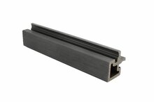 PuraTech composiet hoekprofiel 6,7 x 6,7 x 290 cm dark grey