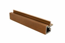 PuraTech composiet hoekprofiel 6,7 x 6,7 x 290 cm teak