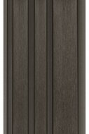 PuraTech 195 composiet barcodeprofiel 3,3 x 19,5 x 390 cm dark grey fijne houtnerf