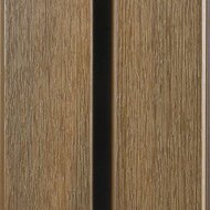 PuraTech 55 composiet dubbel profiel 3,3 x 17 x 290 cm teak fijne houtnerf