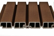 PuraTech 55 composiet dubbel profiel 3,3 x 17 x 290 cm ip&eacute; fijne houtnerf