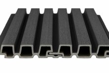 PuraTech 30 composiet triple profiel 3,3 x 17 x 290 cm ebony black fijne houtnerf