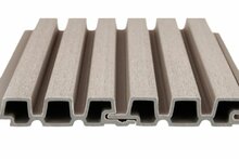 PuraTech 30 composiet triple profiel 3,3 x 17 x 290 cm light grey fijne houtnerf