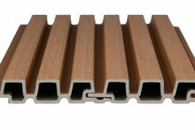 PuraTech 30 composiet triple profiel 3,3 x 17 x 290 cm teak fijne houtnerf