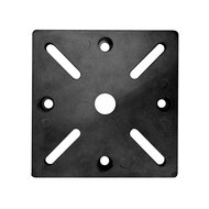 Madison adaptor plaat zwart