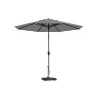 Madison Paros II luxe auto tilt parasol &Oslash;300 cm light grey