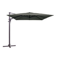 Madison Monaco Flex III zweefparasol 300x300 cm grey