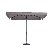 Madison Delos luxe parasol 200x300 cm taupe