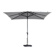 Madison Syros luxe parasol 280x280 cm light grey
