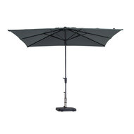 Madison Syros luxe parasol 280x280 cm grey
