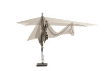 Madison Asymetric Sideway Sonnenschirm 360x220 cm taupe