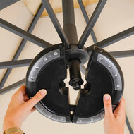 Madison parasollicht met bluetooth speaker