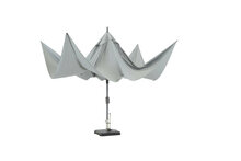 Madison rechthoekige parasol 400x300 cm taupe