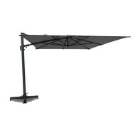 Madison Malta zweefparasol 300x400 cm grey