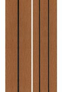 PuraDock massieve composiet vlonderplank teak 2,2 x 14,6 x 390 cm