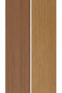 PuraTerra semi-massieve composiet vlonderplank teak bi-color 2,3 x 13,8 x 400 cm
