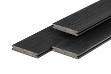 PuraShield massieve composiet vlonderplank ebony black 2,3 x 13,8 x 300 cm