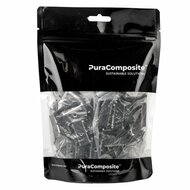 PuraFix vlonderplank clip RVS zwart voor blinde bevestiging 100 stuks