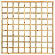 Trellis recht Grenen groen ge&iuml;mpregneerd 180 x 180 cm