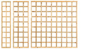 Trellis recht Grenen groen ge&iuml;mpregneerd 180 x 180 cm