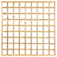 Trellis recht Grenen groen ge&iuml;mpregneerd 180 x 180 cm