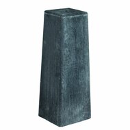 Berton&copy; betonpoer Eco antraciet 18x18 naar 15x15x50 cm met M16-bus