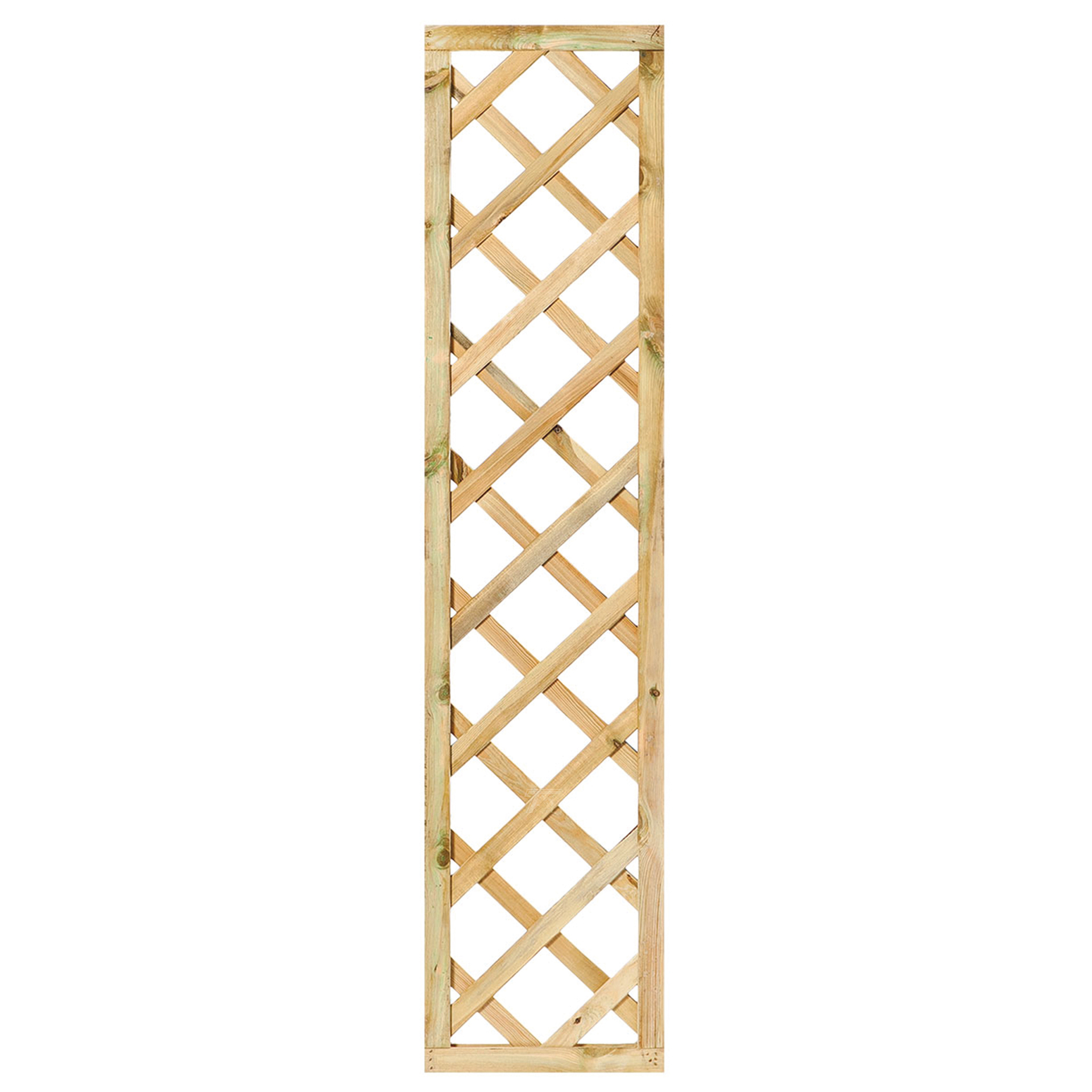 Trellis diagonaal recht met rechte lijst 40cm