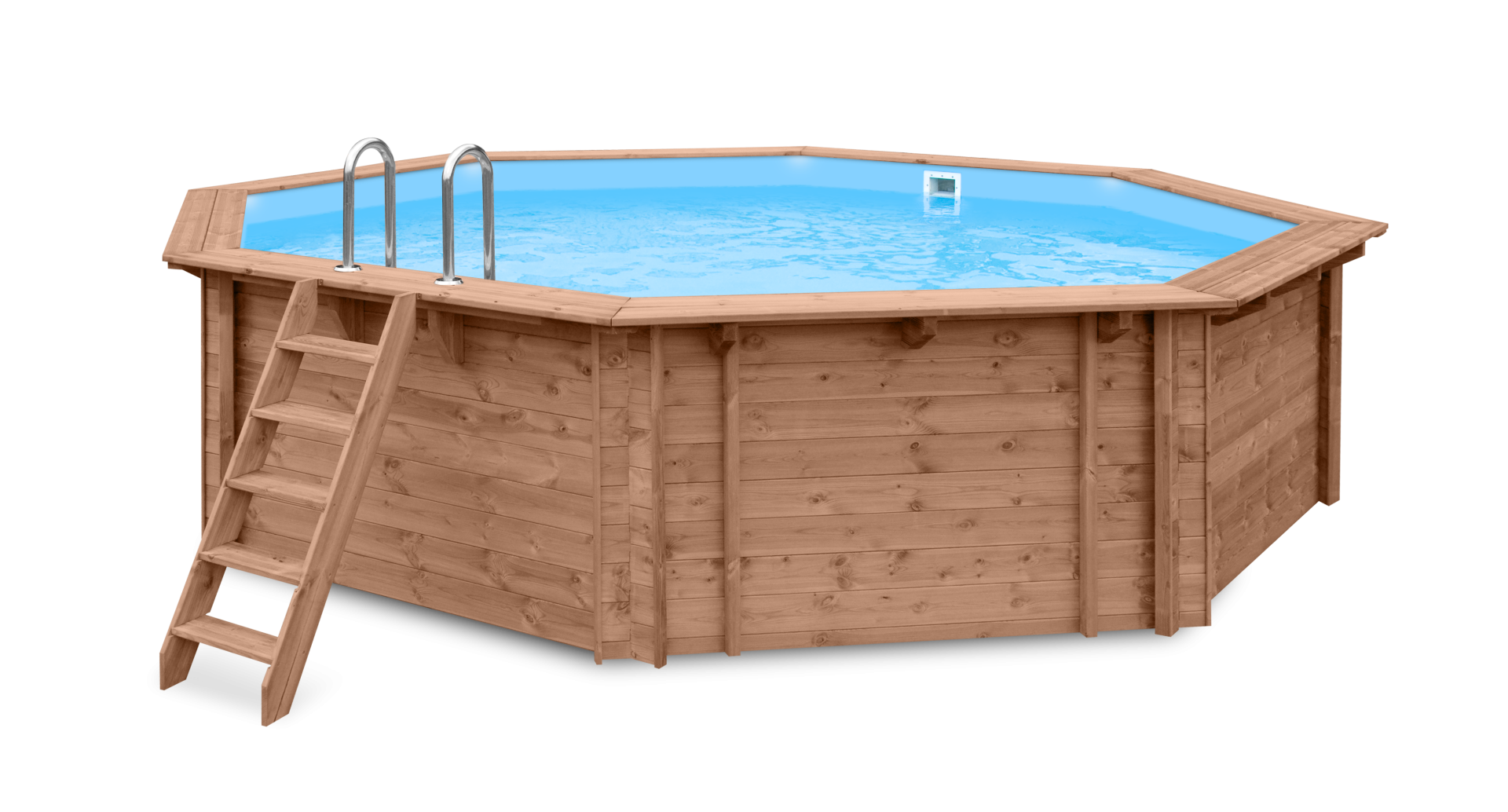 Luxe houten zwembad Kokomo Beach 560 x 517 x 129 cm