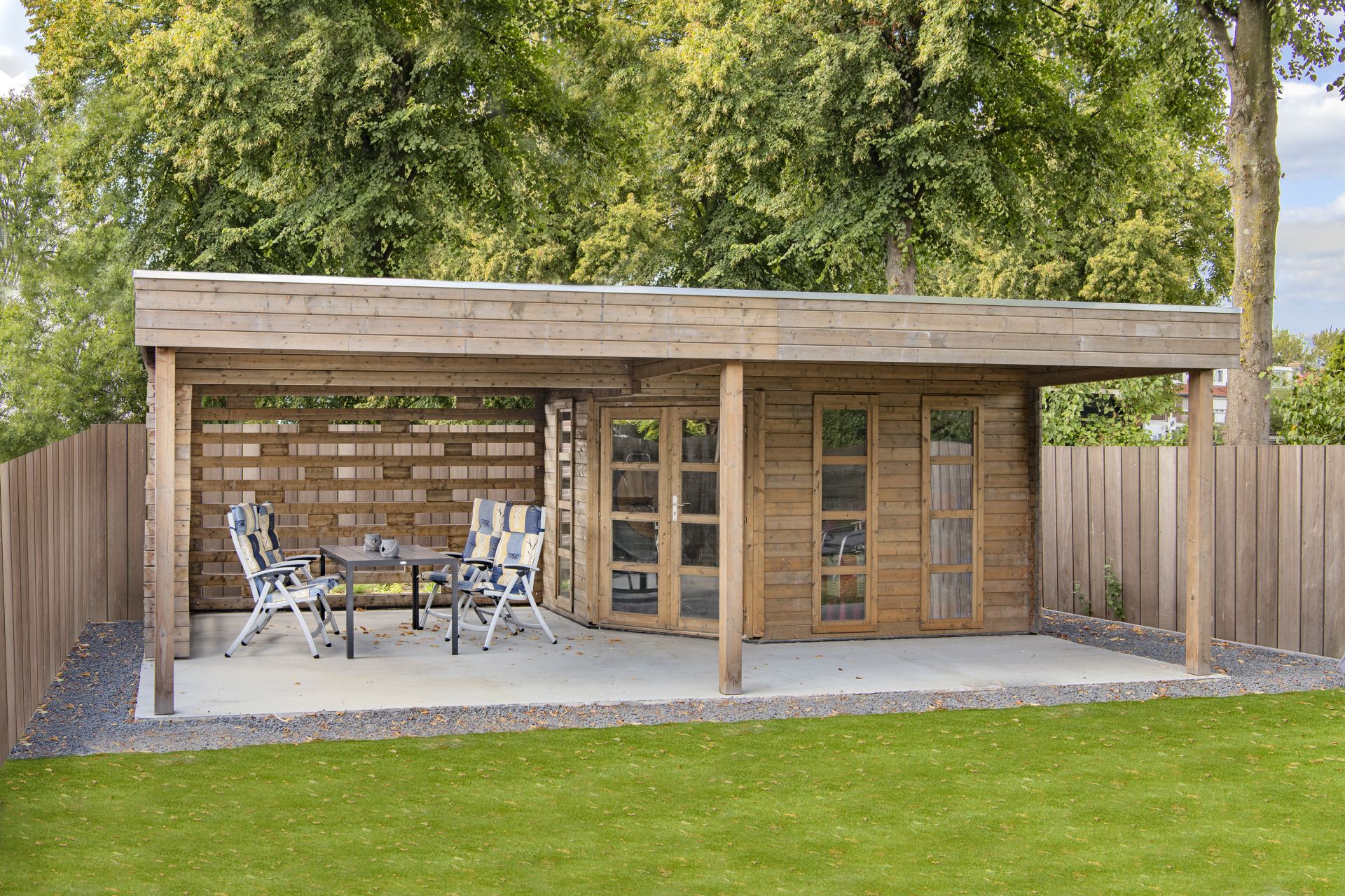 Blokhut Oletha 785 x 510 x 257 cm - Tuinhuis