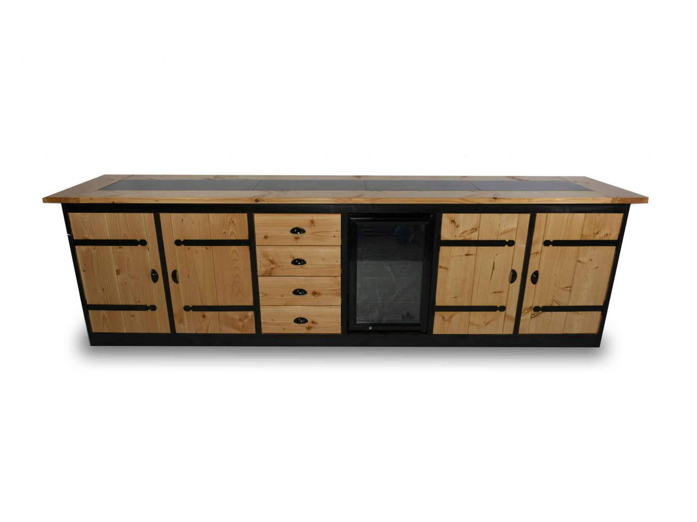 Houten buitenkeuken Herman