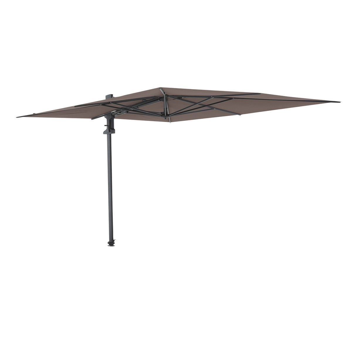 Zweefparasol Saint-Tropez 355x300cm Taupe