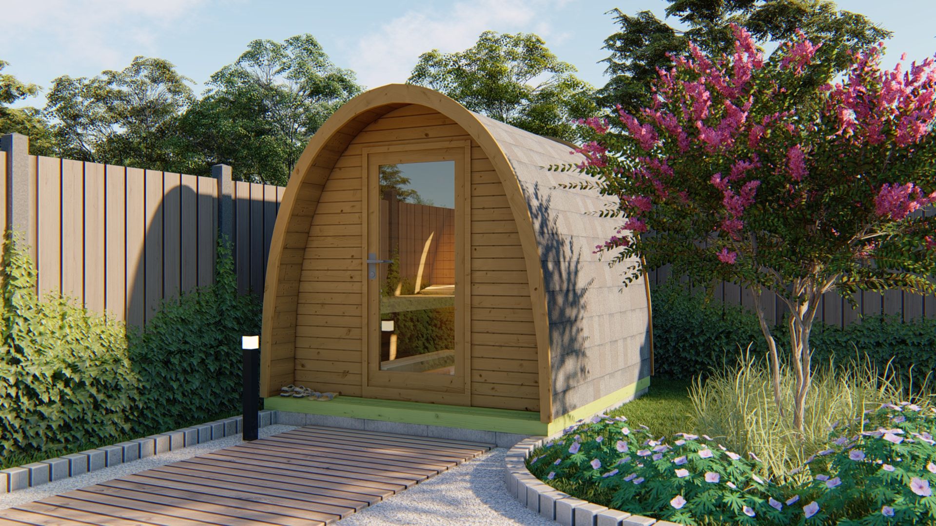 Sauna POD Tolva 260 cm - 42 mm thermowood