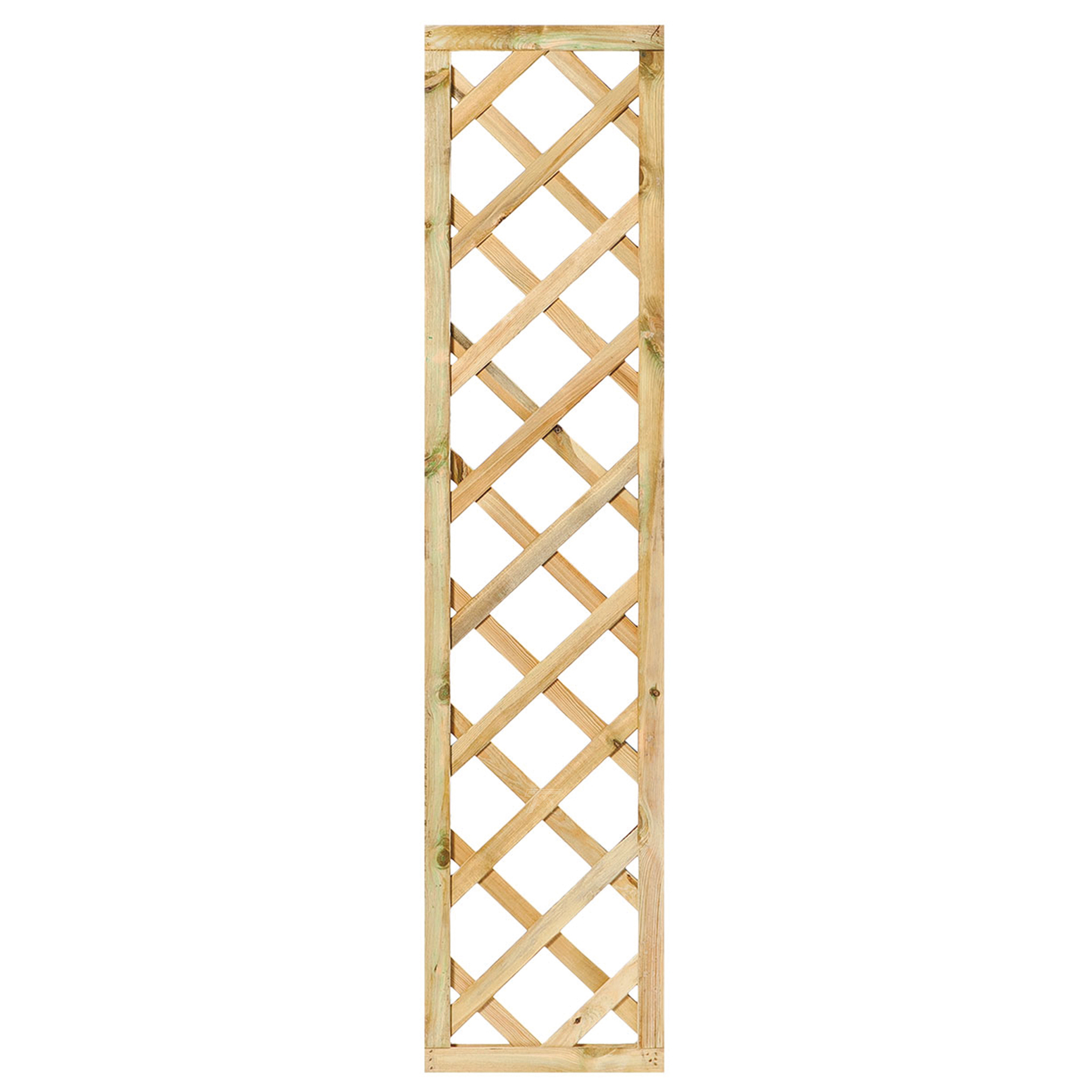Trellis diagonaal Grenen groen geïmpregneerd 40 x 180 cm