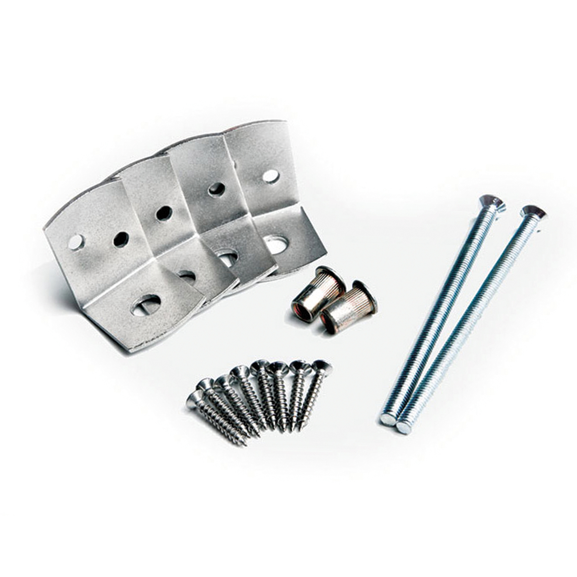 Beton bevestigingsset RVS tbv paal 10 x 10 cm